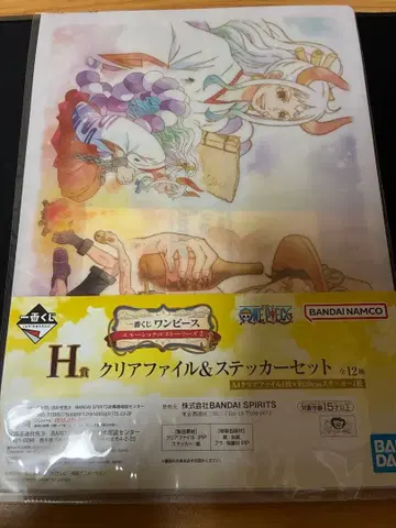 원피스 클리어 파일&스티커, 아크릴 스탠드 손수건 세트