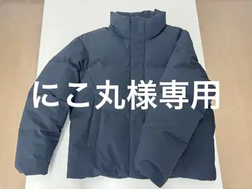 유니클로 심리스 다운 자켓 M 블랙