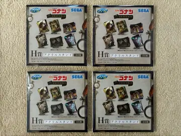명탐정 코난 세가 럭키 쿠지 H상 아크릴 스탠드 (미개봉) 4점