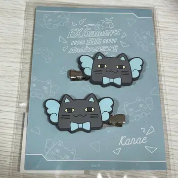 [ 익명 배송 ] 니지산지 카나에 EX 게이머즈 5주년 기념 헤어 클립