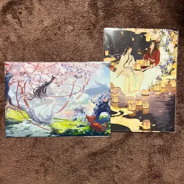 천관사복  훼미리마트 한정판 클리어 파일 A B 세트