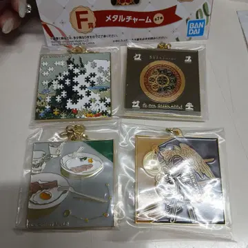 제일복권 Mrs. GREEN APPLE F상 메탈 참 4종 세트