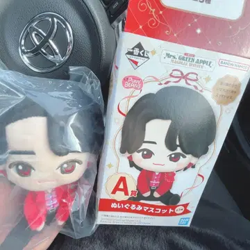 Mrs. GREEN APPLE Punny Beans A상 봉제 인형