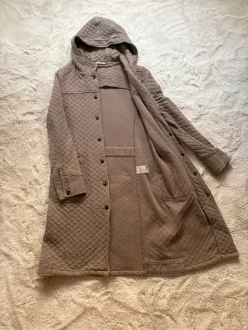 ARMEN 코튼 퀼팅 코트