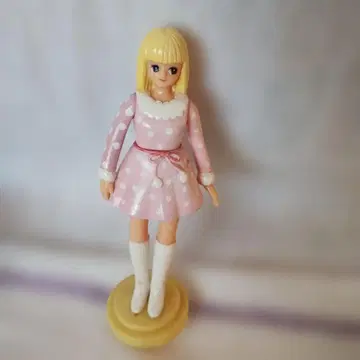 미니 리카짱 인형 본체 물방울 패턴 13cm