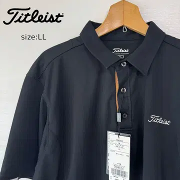 Titleist 블랙 피케 셔츠 LL