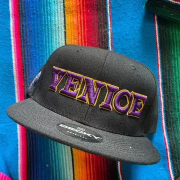 DECKY VENICE 베니스 스트릿 스냅백 캡 블랙 USA