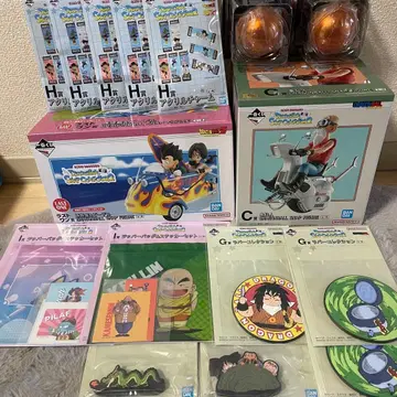 드래곤볼 제일복권 라스트원상 거북선인 피규어 세트
