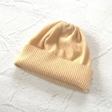 미사용 캐시미어 100% 니트 캡