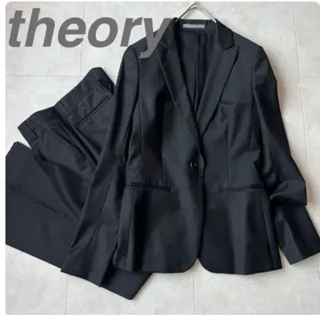 띠어리 럭스 셋업 포멀 수트 셋업 블랙 사이즈 36