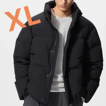 UNIQLO 유니클로 심리스 다운 자켓 블랙