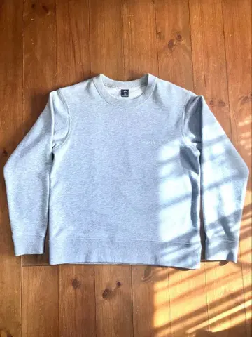 mont-bell XS 남녀 공용 트레이닝복 맨투맨 그레이