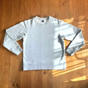 mont-bell XS 남녀 공용 트레이닝복 맨투맨 그레이