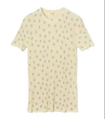 BACCA 레이온 라메 리브 하프 슬리브 니트 25SS 이번 시즌