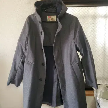 트래디셔널 웨더웨어 후디드 코트 38 새상품급