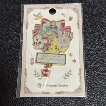 포켓몬 센터 2025 크리스마스 한정판 로고 핀즈