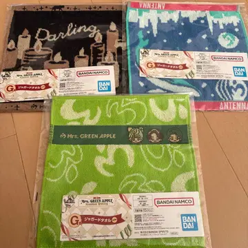 미세스 그린애플 제일복권 타월 3개 세트