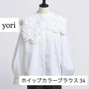 yori 휘핑 컬러 블라우스 34