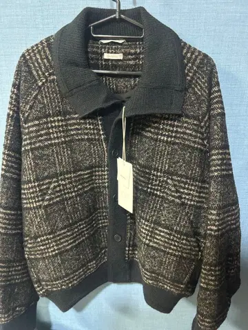 ZARA 체크 무늬 자켓 S 사이즈