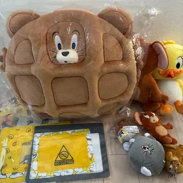 톰과 제리 봉제 인형 씰 파일 묶음 판매