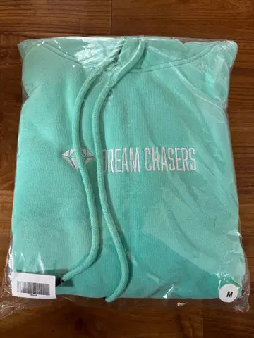 DREAM CHASERS 후드티 M 민트 그린 새상품 남성용 상의