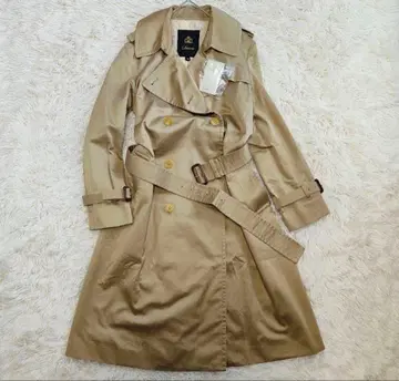 [ Drawer ] 트렌치코트 38 M 코튼 실크 베이지