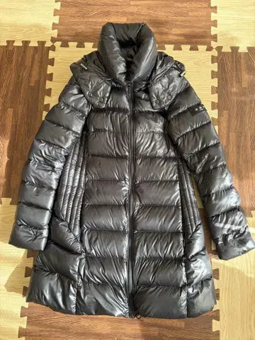 TATRAS 블랙 롱 다운 자켓