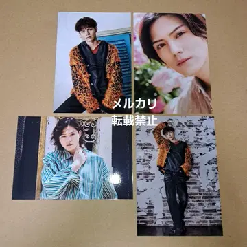 [ 익명 배송 ] 칸 히데요시 랜덤 브로마이드 4장 세트 1