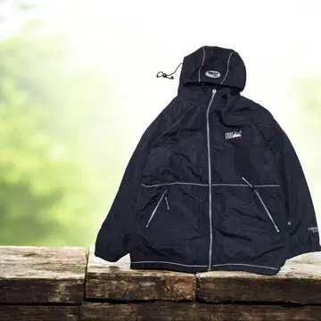 FIRST DOWN USA 리버서블 플리스 나일론 자켓 L