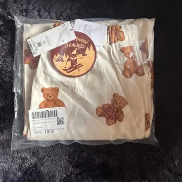Pique Holidays 곰 무늬 룸웨어