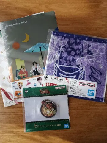 Mrs. GREEN APPLE 제일복권 3종 세트