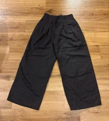 Place 와이드 팬츠 울 혼방