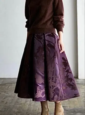 [ 12/18까지 ] 프레이 아이디 플로키 플레어 스커트