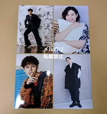 [ 익명 배송 ] 간 히데요시 랜덤 브로마이드 4장 세트 3