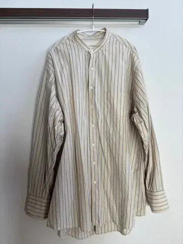 TODAYFUL 베이지 스트라이프 긴팔 셔츠