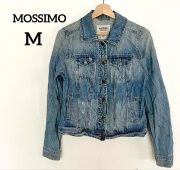 MOSSIMO 데님 자켓 [ M ] 라이트 블루 데미지 가공 여성용