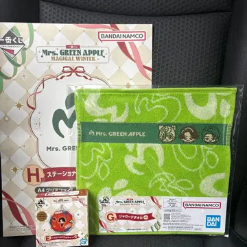 제일복권 미세스 E상 G상 H상 타월 아크릴 참 레터 세트