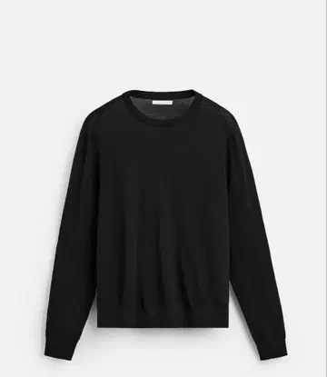 택 포함 새상품 ZARA 머서라이즈드 코튼 울 스웨터 L 자라