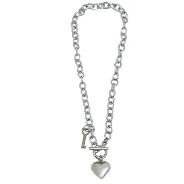 Amly City 하트 모티브 목걸이 실버
