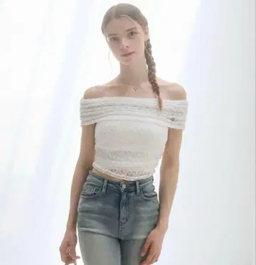 yilon TWINKLE LACE BLOUSE 상의