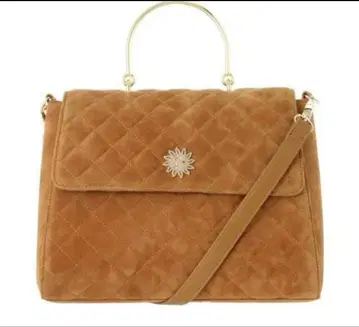 EVRIS 벨로아 퀼팅 BAG 숄더 핸드백