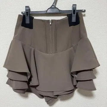 SNIDEL 스나이델 레이어드 프릴 미니 스커트 숏 팬츠 MOC 1