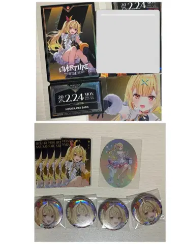 호시카와 사라 overture 굿즈 세트