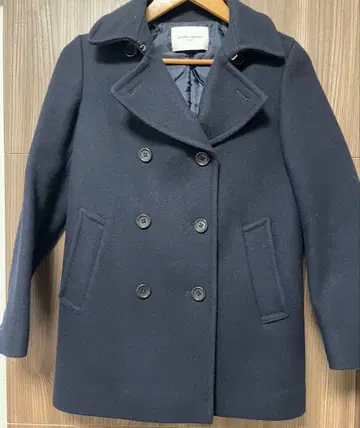 [ UNITED ARROWS ] 네이비 피 코트 36 사이즈