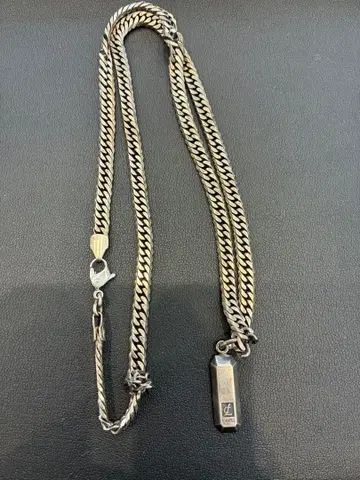 Leda 실버 체인 목걸이 32g