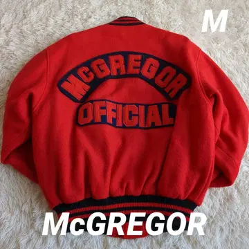Vintage McGREGOR 맥레거 울 바시티 자켓 와펜 M