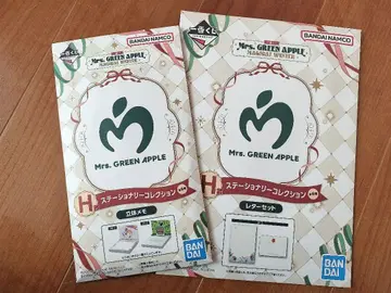 Mrs. GREEN APPLE 스테이셔너리 컬렉션 레터 세트