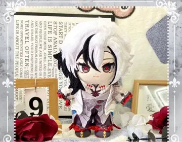 원신 알레키노 20cm 옷 갈아입기 봉제 인형 [ 의상 세트 ]