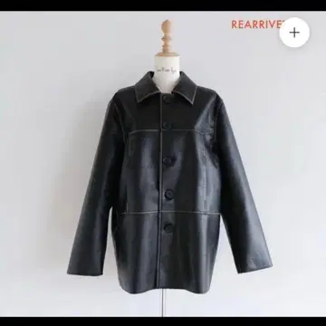 VintageECO 가죽 셔츠 자켓