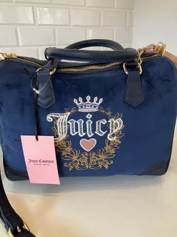 쥬시 꾸뛰르 보스턴형 백 juicy couture